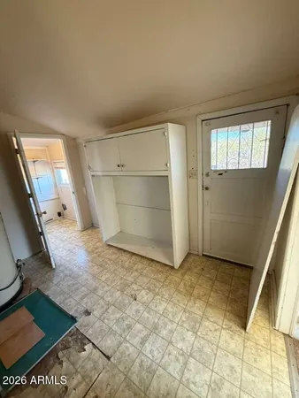 a view of empty room