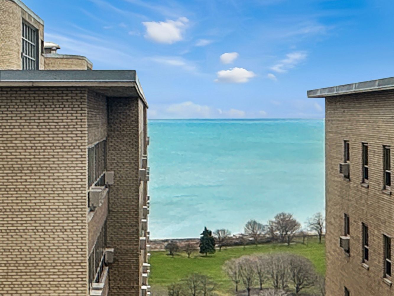 655 West Irving Park Road, Unit 2302 Chicago, IL 60613 - Photo 10 of 41 a view of swimming pool from balcony