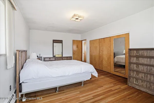 a view of a room with storage