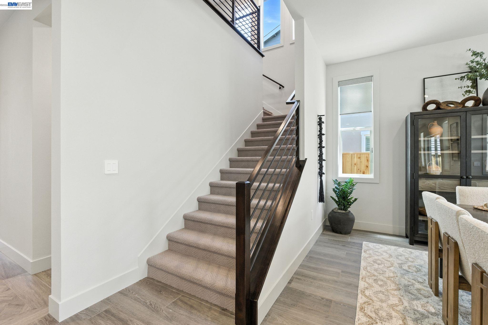 4237 Langley Road Dublin, CA 94568 - Photo 18 of 40 a view of entryway and hall with wooden floor