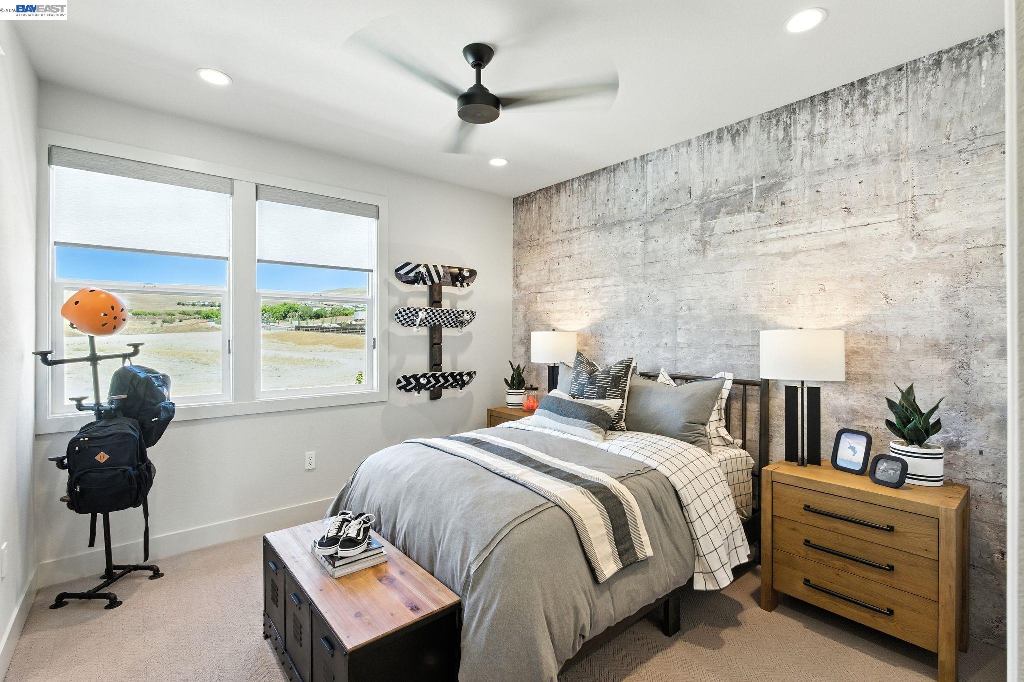 4237 Langley Road Dublin, CA 94568 - Photo 24 of 40 a bedroom with a bed and a window