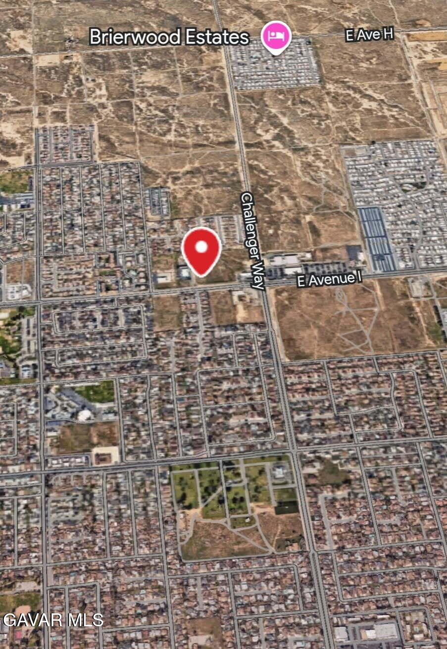 a view of a brick wall