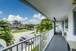 a view of a porch