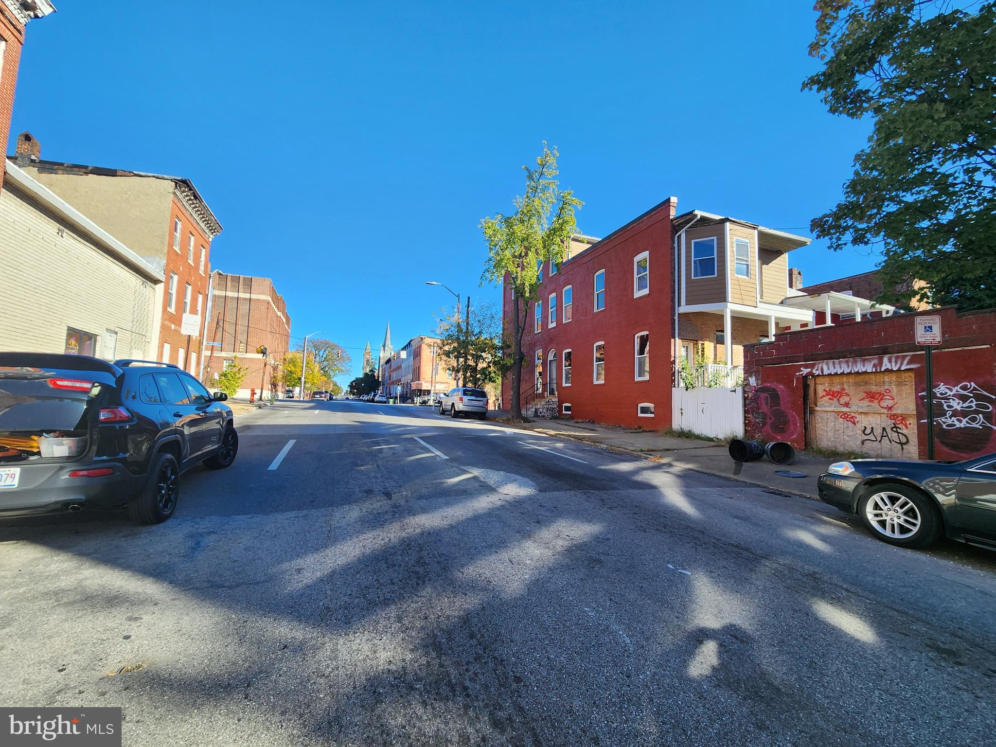 32 South Fulton Avenue Baltimore, MD 21223 - Photo 29 of 29 a view of a street with cars