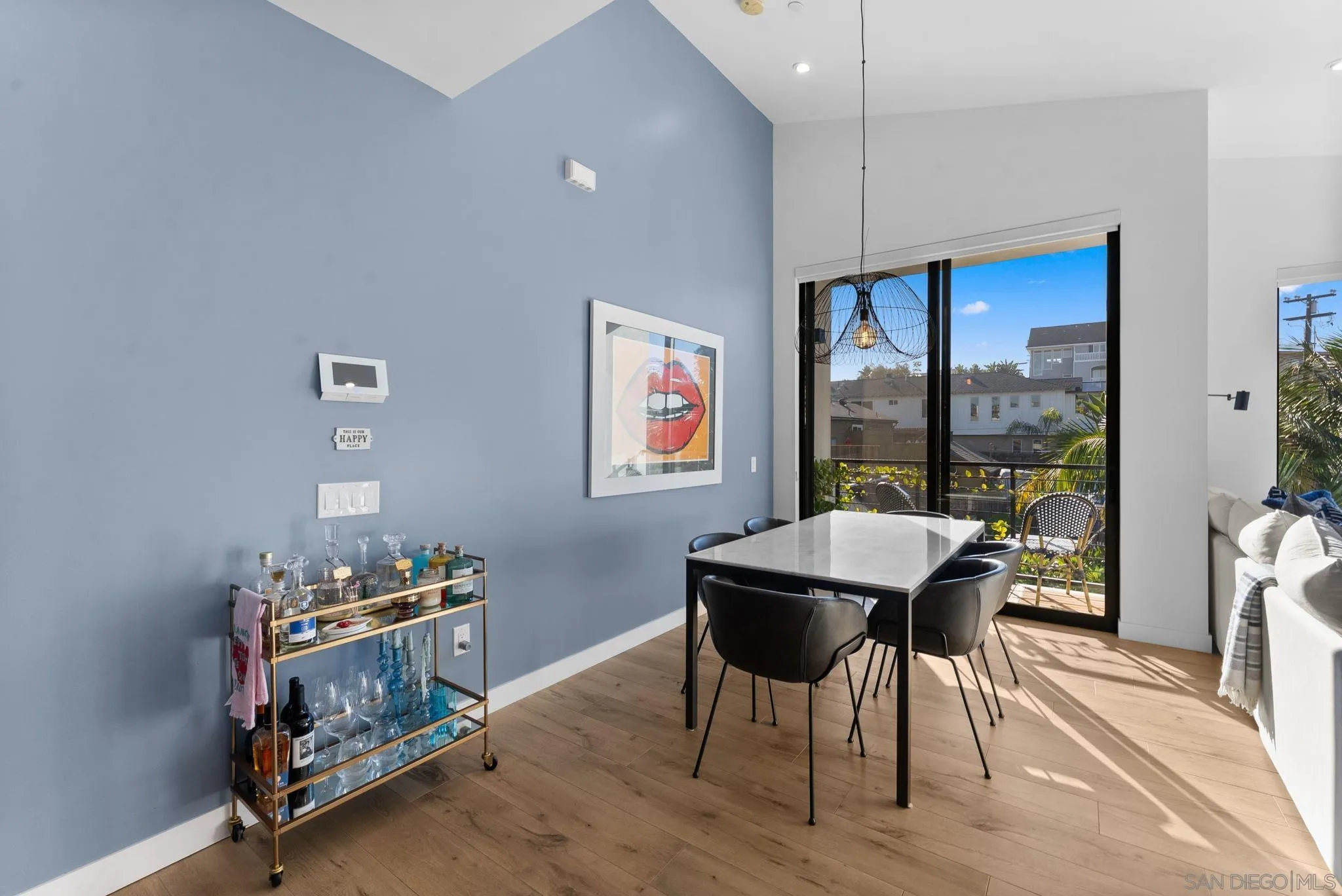 768 North Coast Highway 101 Encinitas, CA 92024 - Photo 18 of 68 a view of a dining room with furniture window and outside view