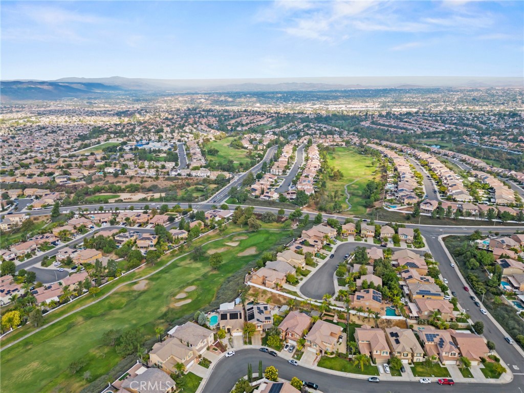 46221 Jane Place Temecula, CA 92592 - Photo 41 of 41 an aerial view of residential houses with outdoor space and ocean view