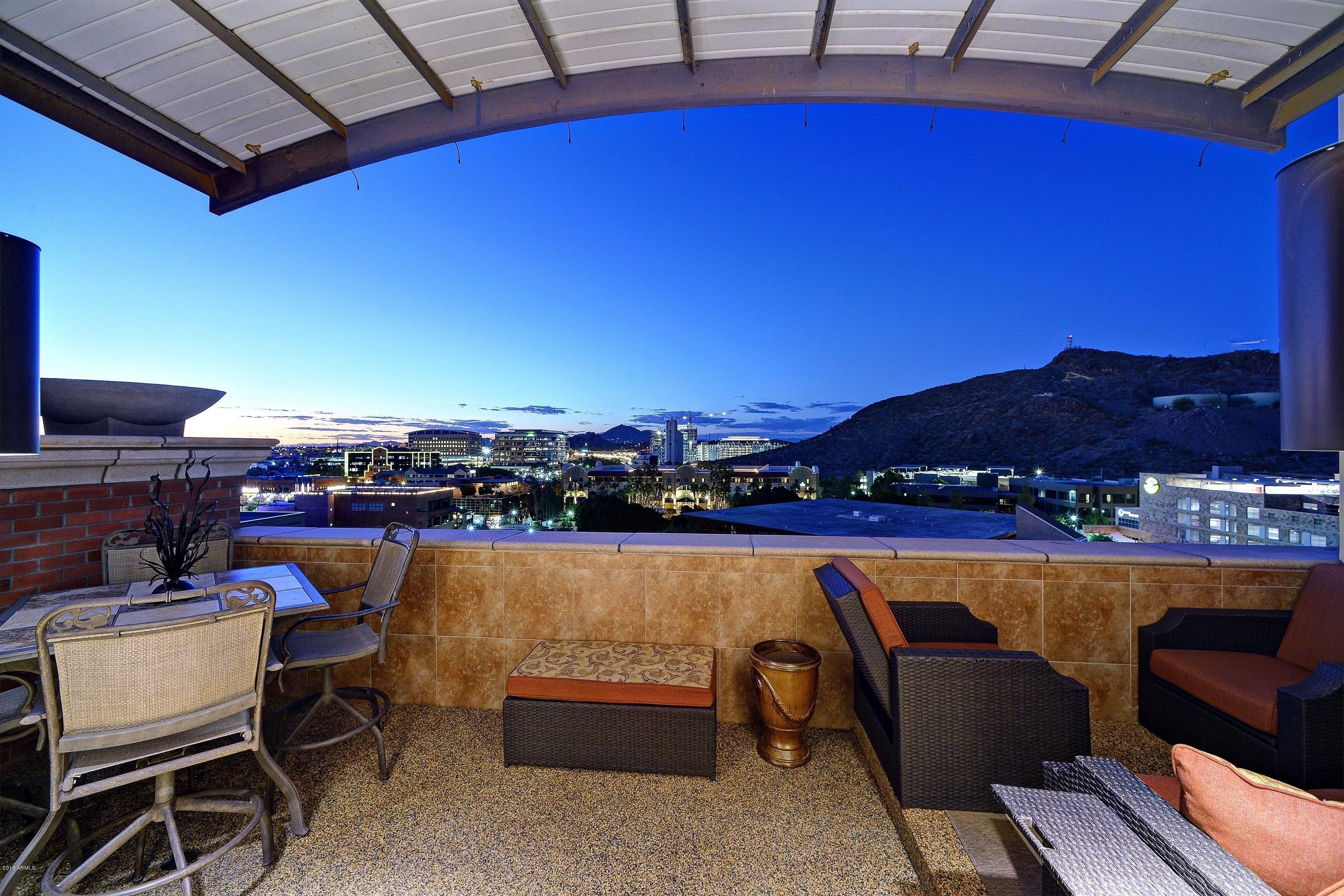 21 East 6th Street, Unit 701 Tempe, AZ 85281 - Photo 1 of 21 003_Living Room Terrace View