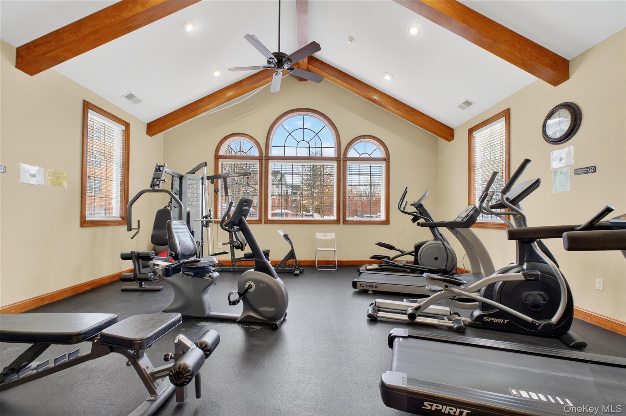 734 Regency Drive Fishkill, NY 12524 - Photo 32 of 45 a view of a room with gym equipment