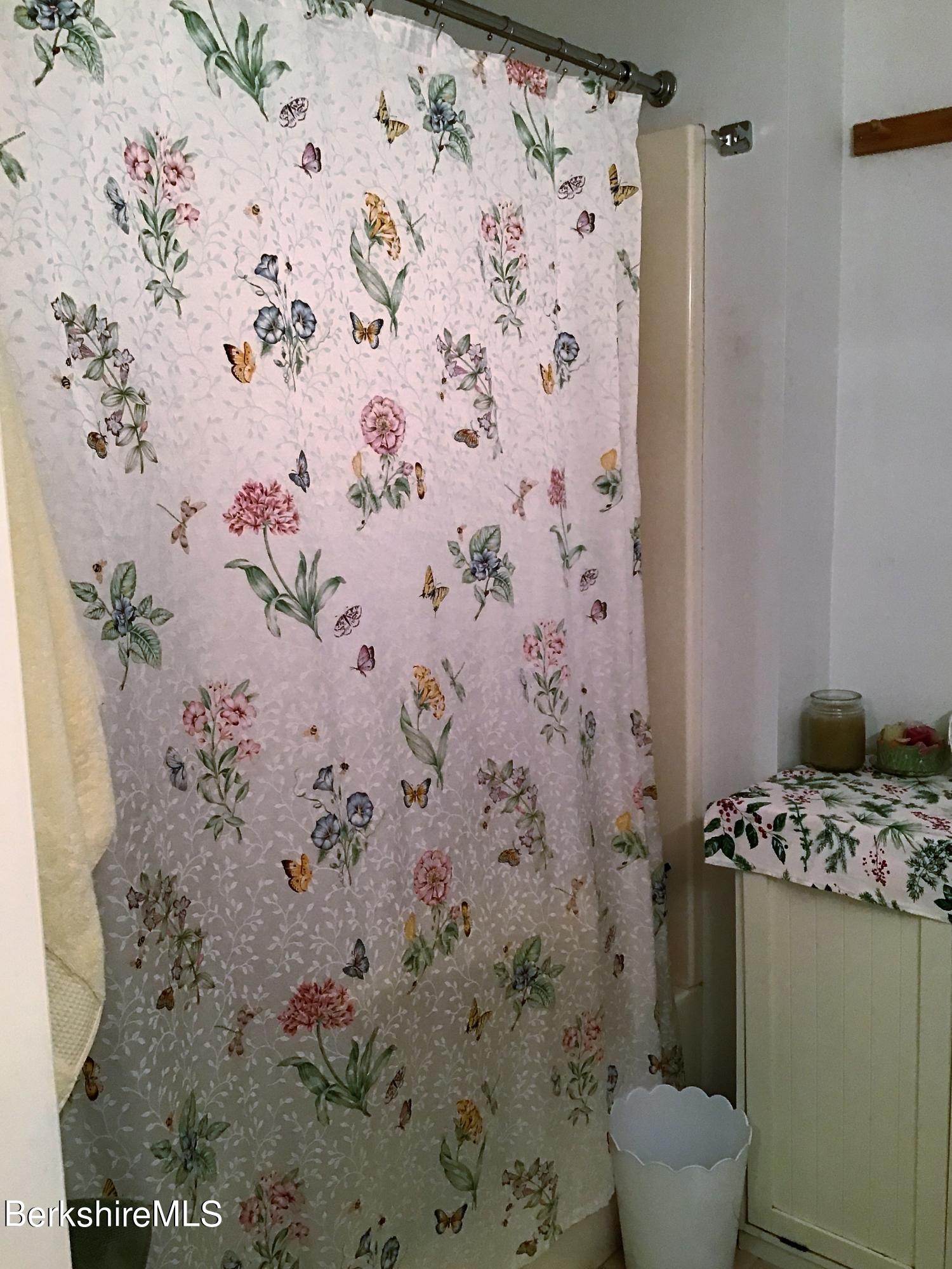 751 Mohawk Trail, Unit 1D North Adams, MA 01247 - Photo 24 of 32 a bathroom with a toilet and a shower curtain