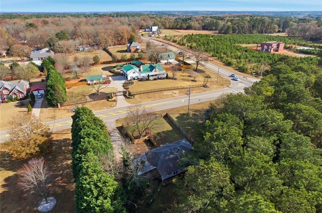 345 Brannan Road McDonough, GA 30253 - Photo 28 of 34 an aerial view of residential houses with outdoor space