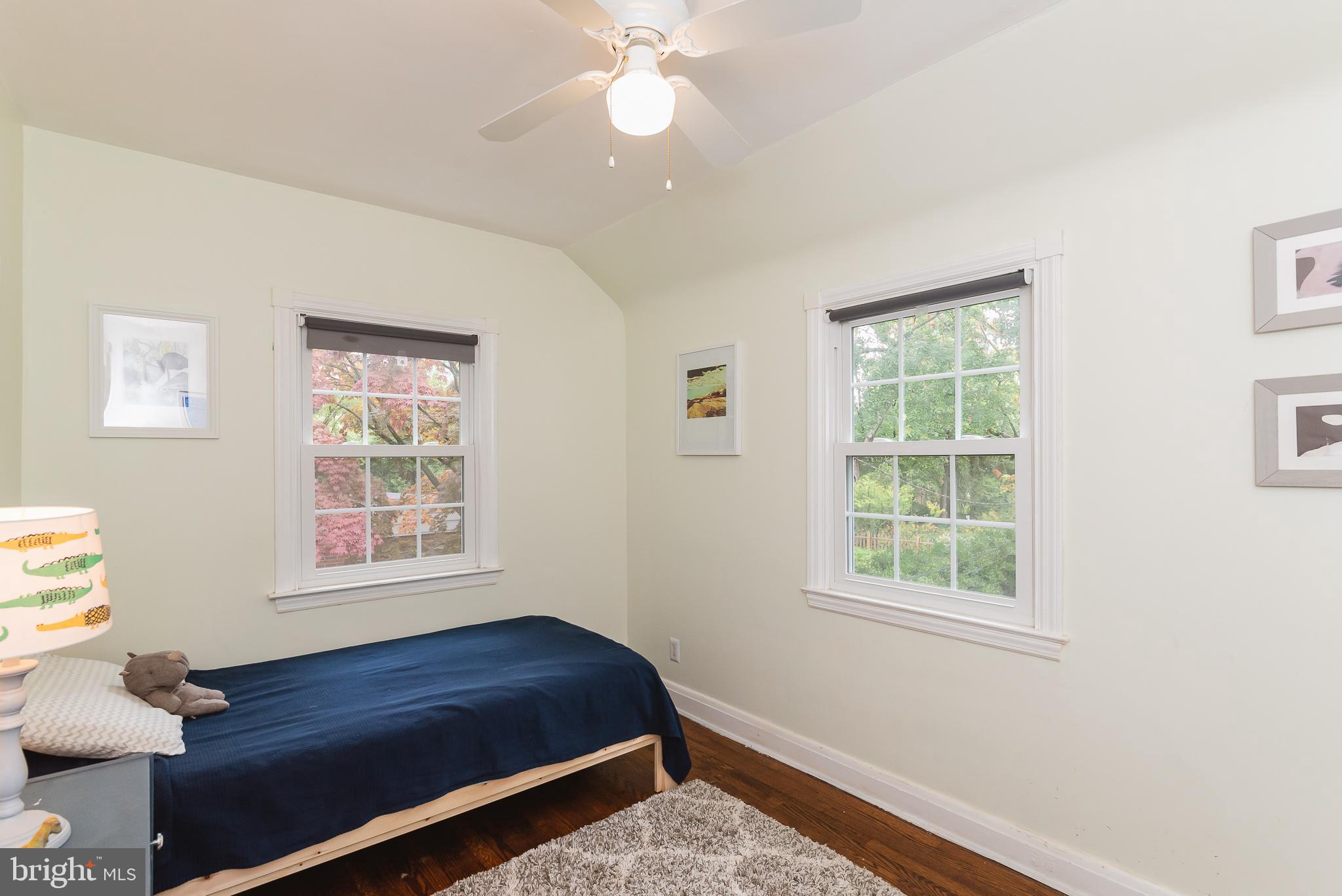 112 Cedarcroft Road Baltimore, MD 21212 - Photo 40 of 51 Bedroom two with hardwood floors