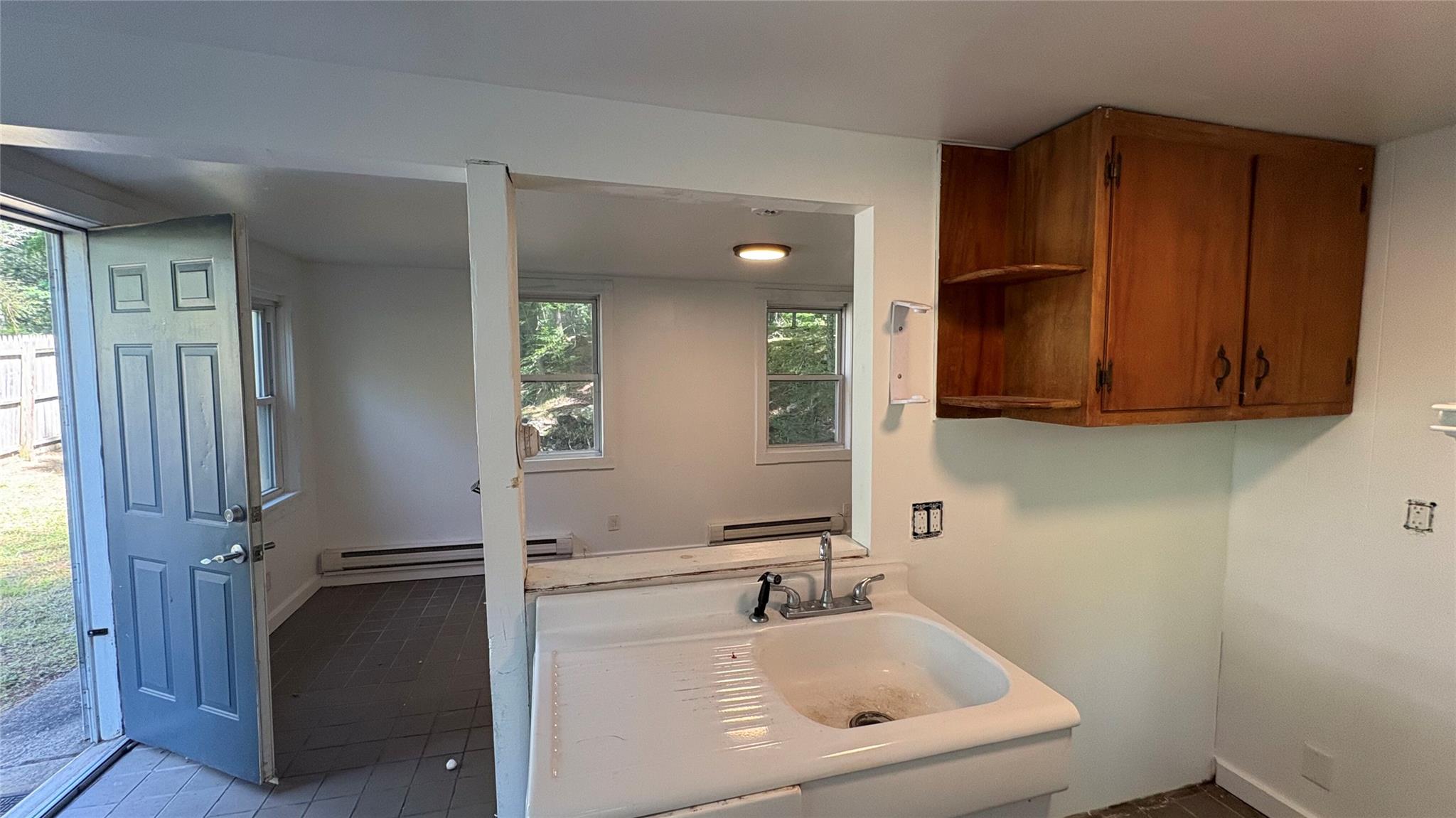 20 Airport Road Eldred, NY 12732 - Photo 20 of 23 a bathroom with a sink and a mirror