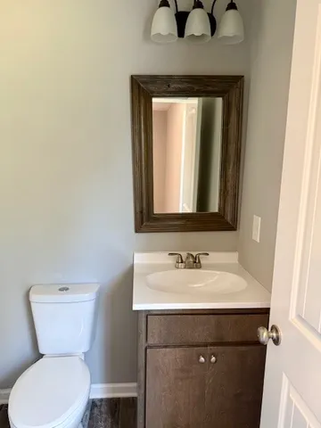 a close view of shower