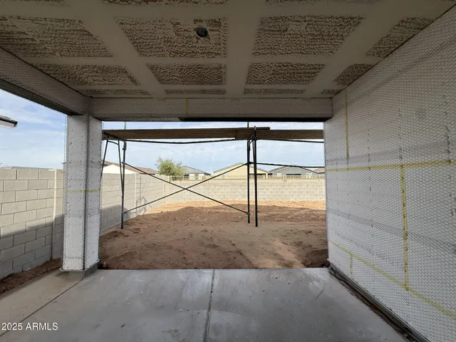 a view of a house with a outdoor space