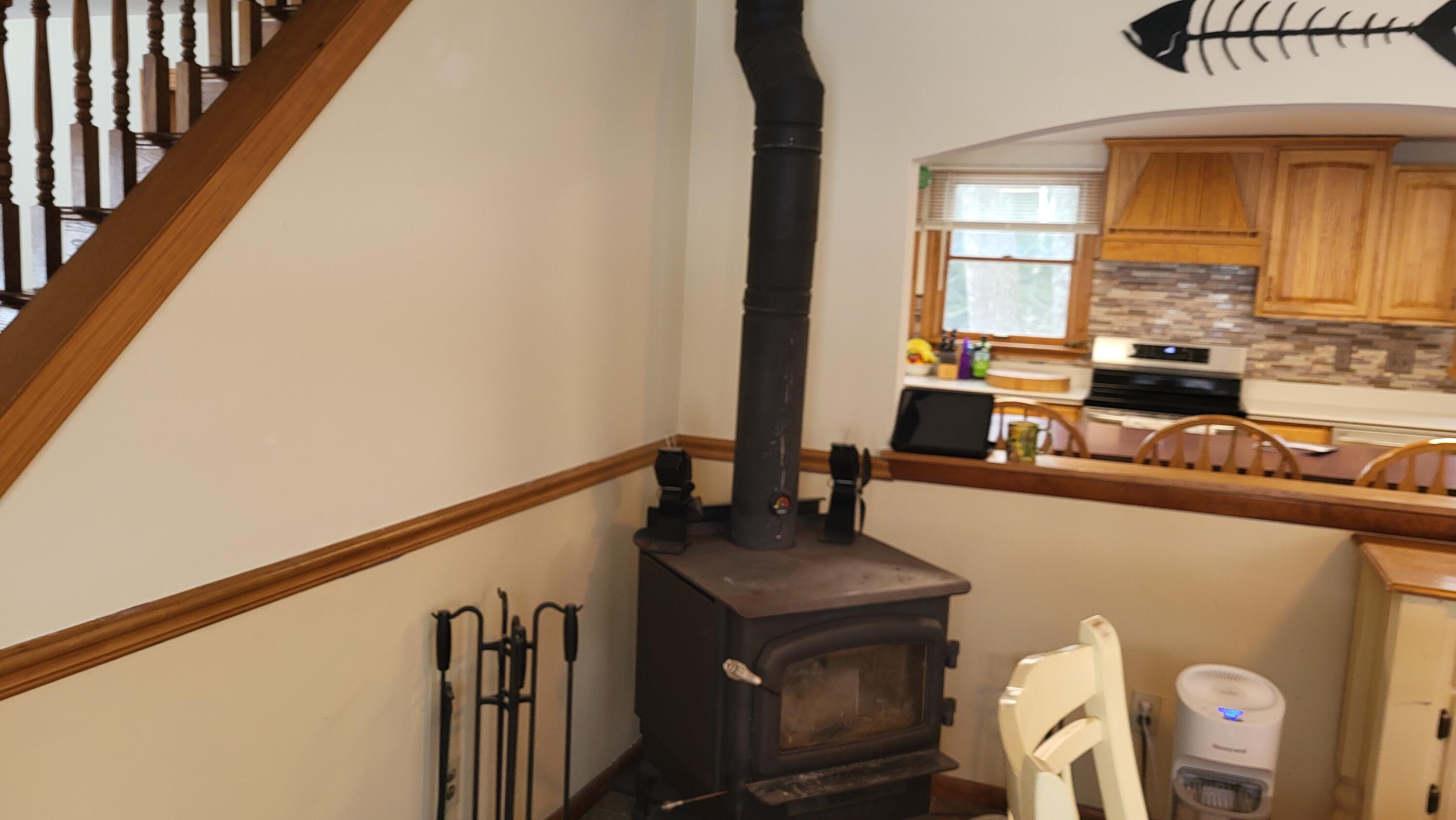 97 Hall Hill Road Dixfield, ME 04224 - Photo 12 of 33 Woodstove in DR