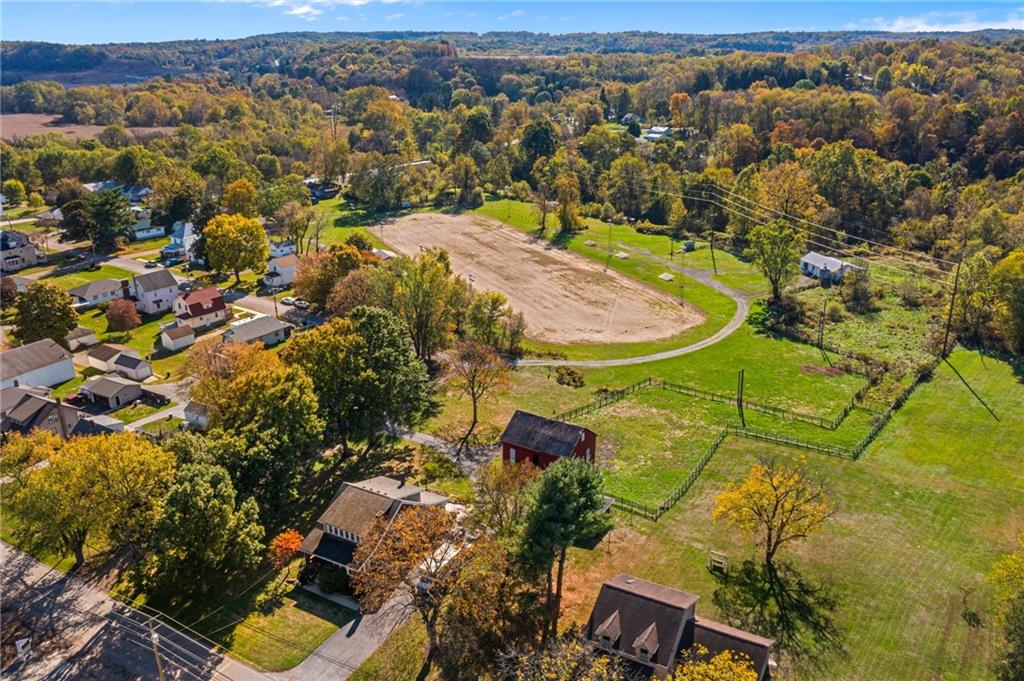 100 1st Street Darlington, PA 16115 - Photo 15 of 16 an aerial view of residential houses with outdoor space