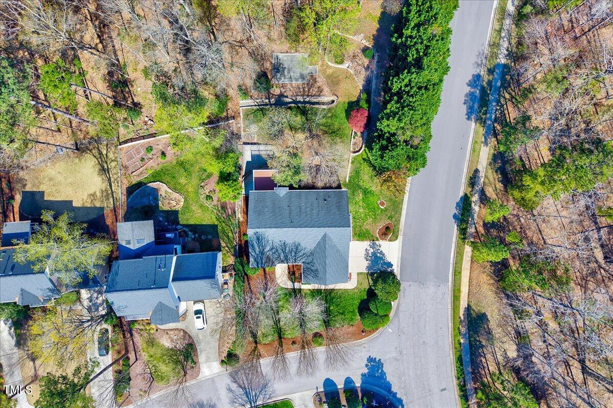100 Pebble Ridge Farms Court Cary, NC 27513 - Photo 32 of 38 Aerial View