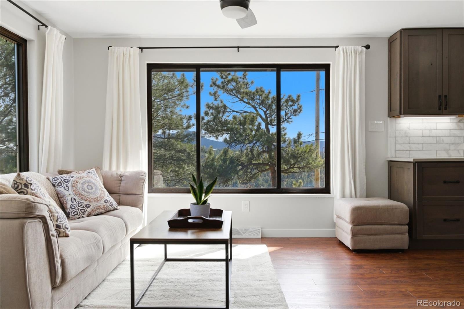 3155 Chestnut Circle Evergreen, CO 80439 - Photo 6 of 50 a living room with furniture and a window