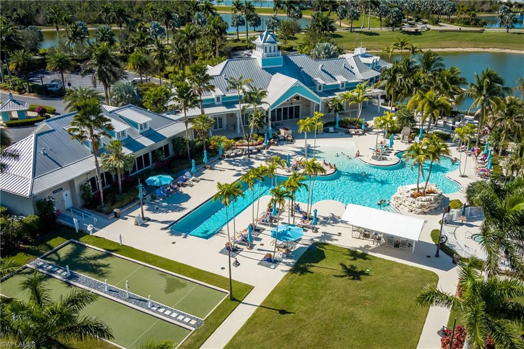 14643 Stillwater Way Naples, FL 34114 - Photo 46 of 50 an aerial view of a house with a ocean view