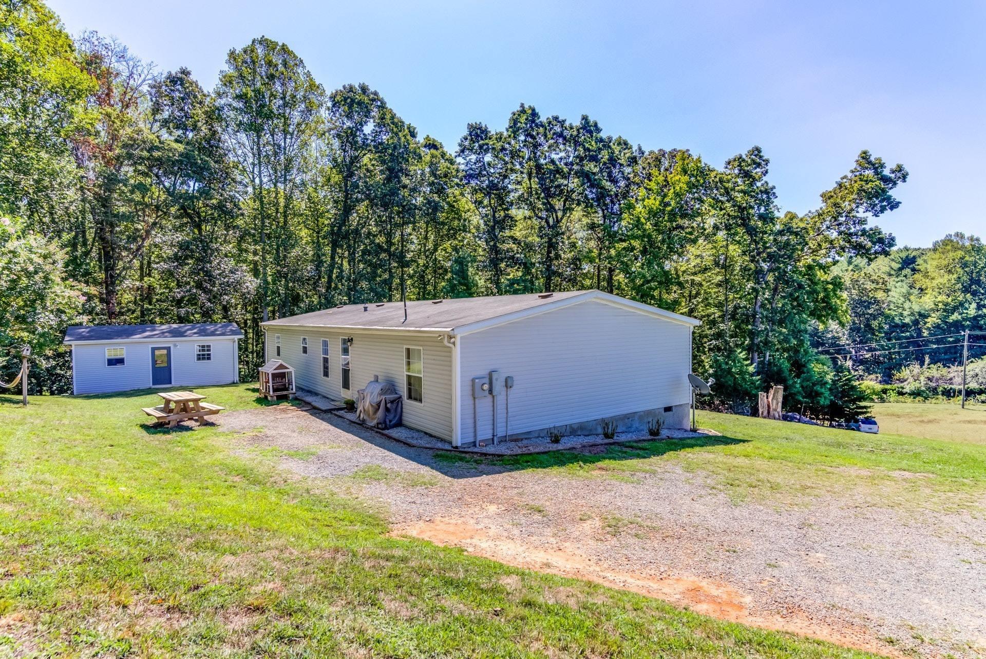 1383 6 Mile Post Road Callaway, VA 24067 - Photo 2 of 30 a swimming pool with outdoor seating and yard