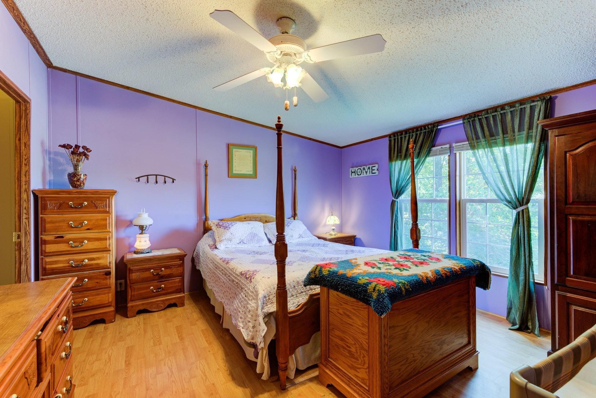 1383 6 Mile Post Road Callaway, VA 24067 - Photo 17 of 30 a bedroom with a bed and a dresser