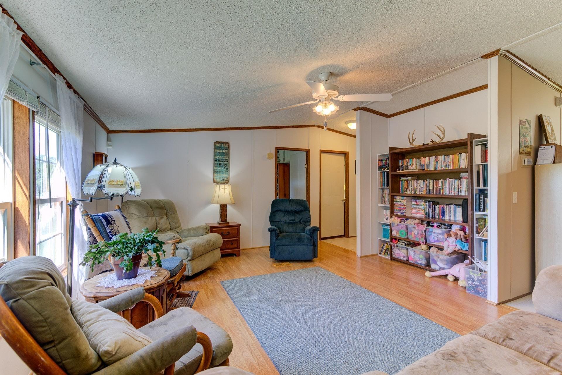 1383 6 Mile Post Road Callaway, VA 24067 - Photo 7 of 30 a living room with furniture workspace and a window