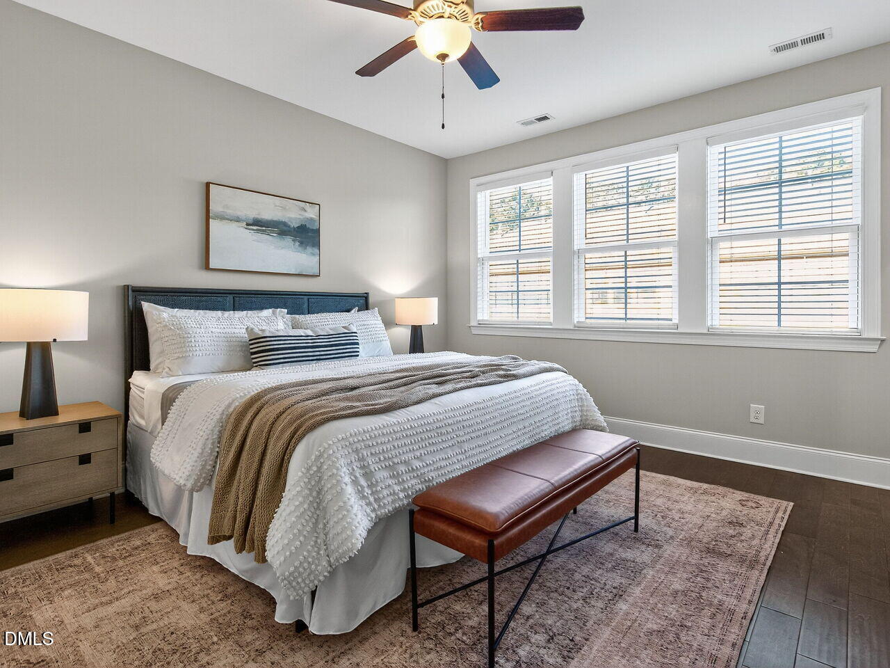1609 Bowery Drive Raleigh, NC 27607 - Photo 21 of 30 a bedroom with bed and a window