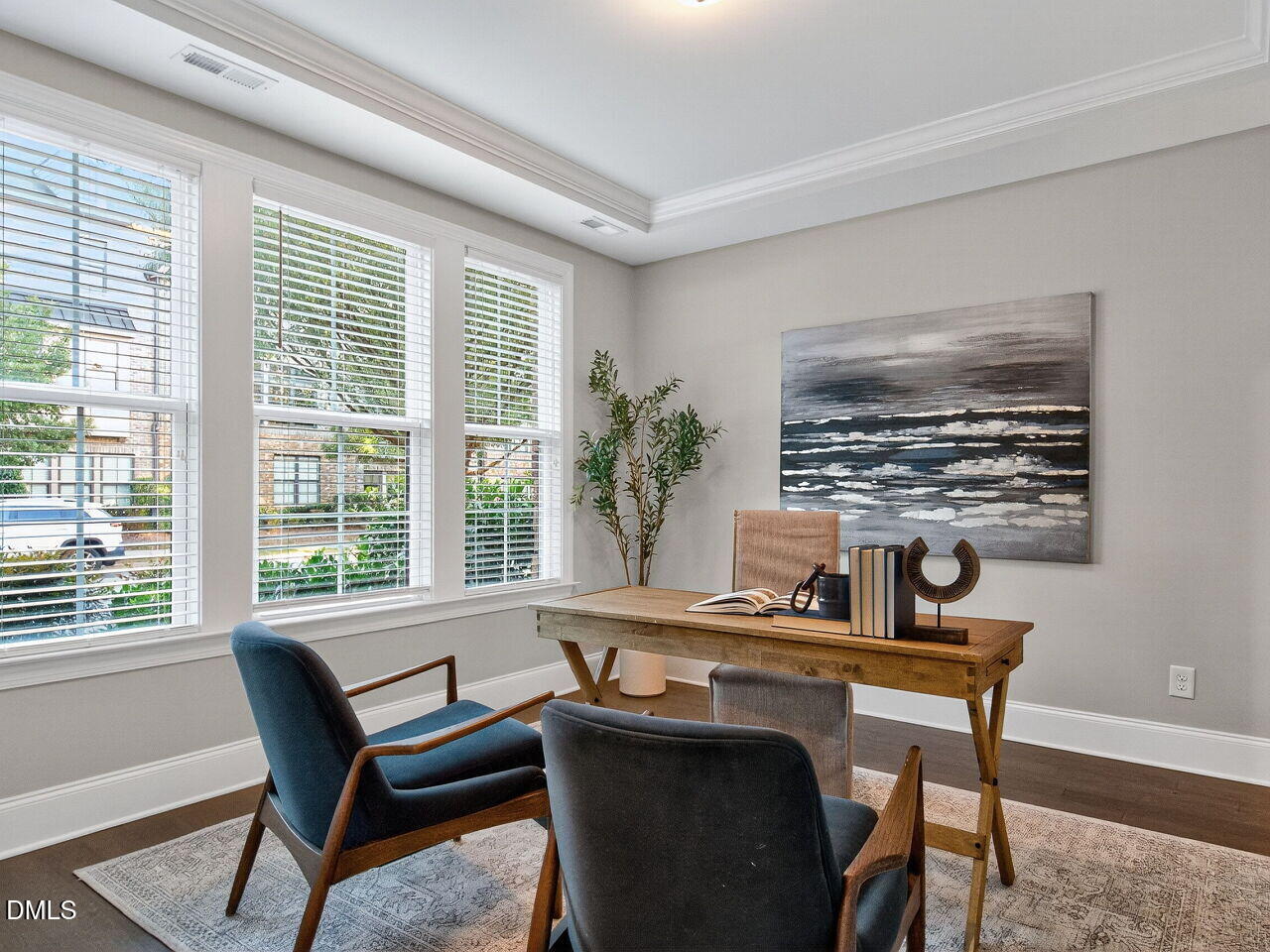 1609 Bowery Drive Raleigh, NC 27607 - Photo 6 of 30 a dining room with furniture and windows