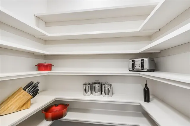 a close view of kitchen sink