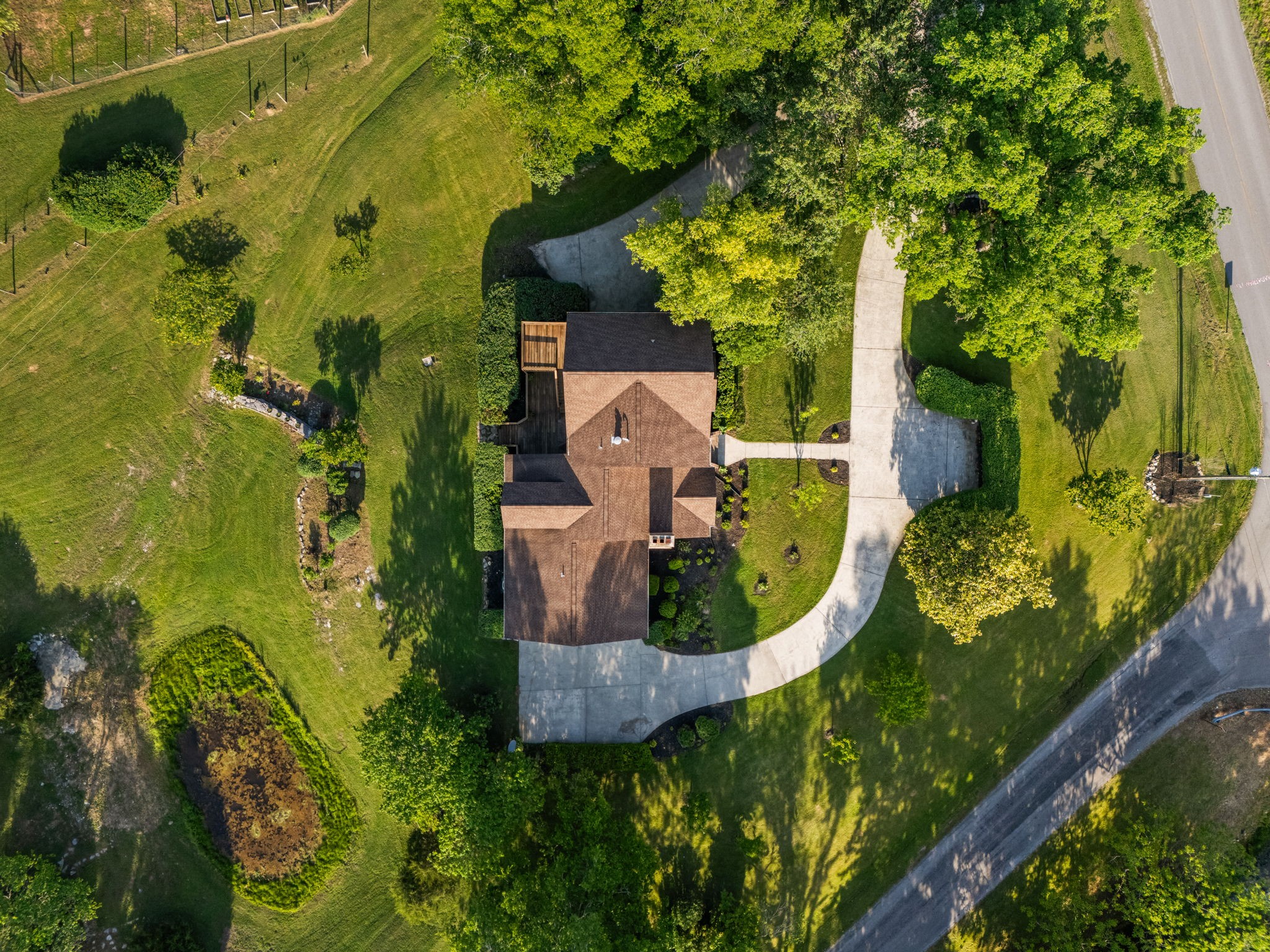 205 Normandy Road Wartrace, TN 37183 - Photo 6 of 70 an aerial view of a house with a garden