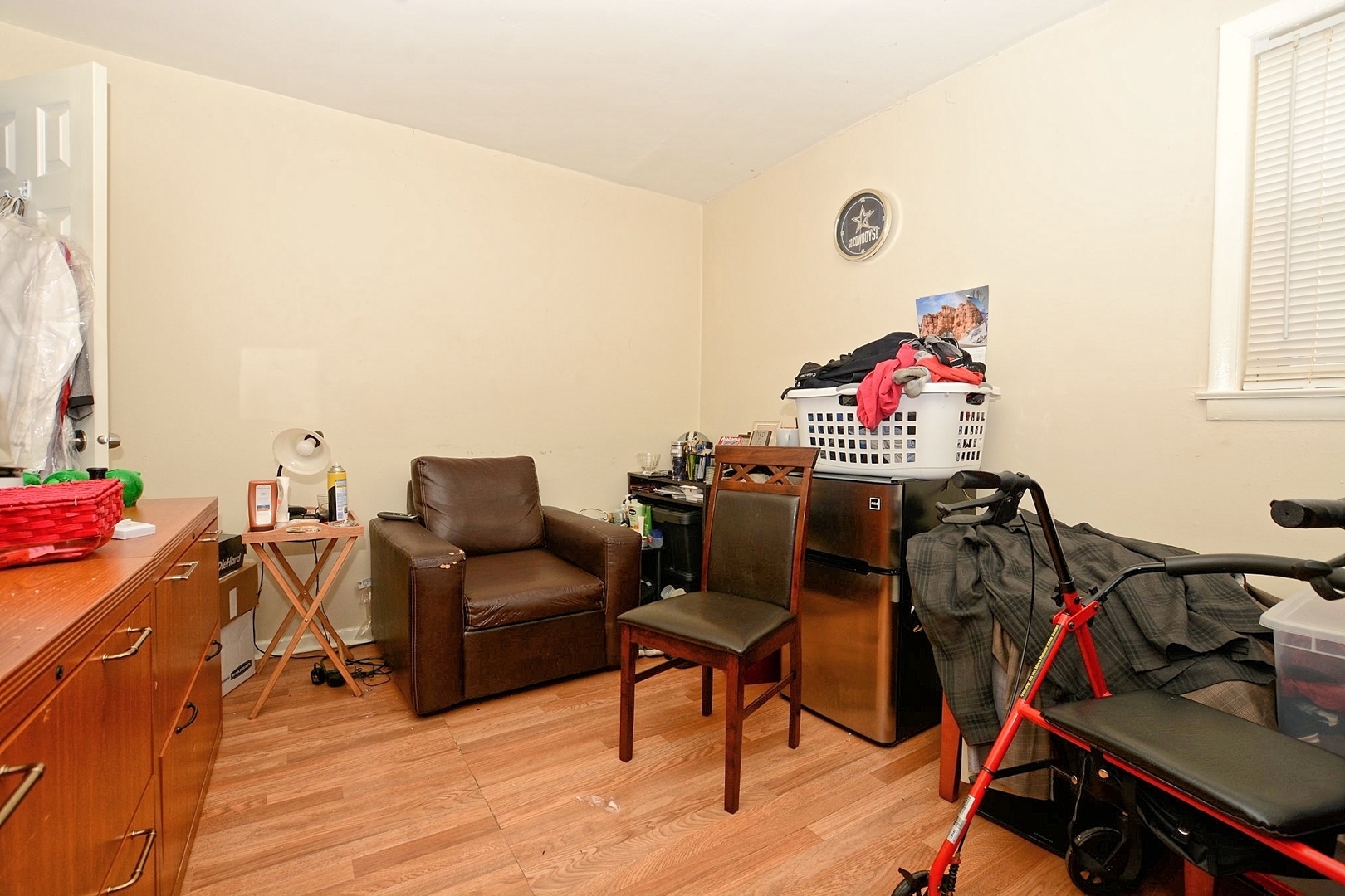 10114 South Malta Street Chicago, IL 60643 - Photo 11 of 13 a view of a workspace with furniture and a window