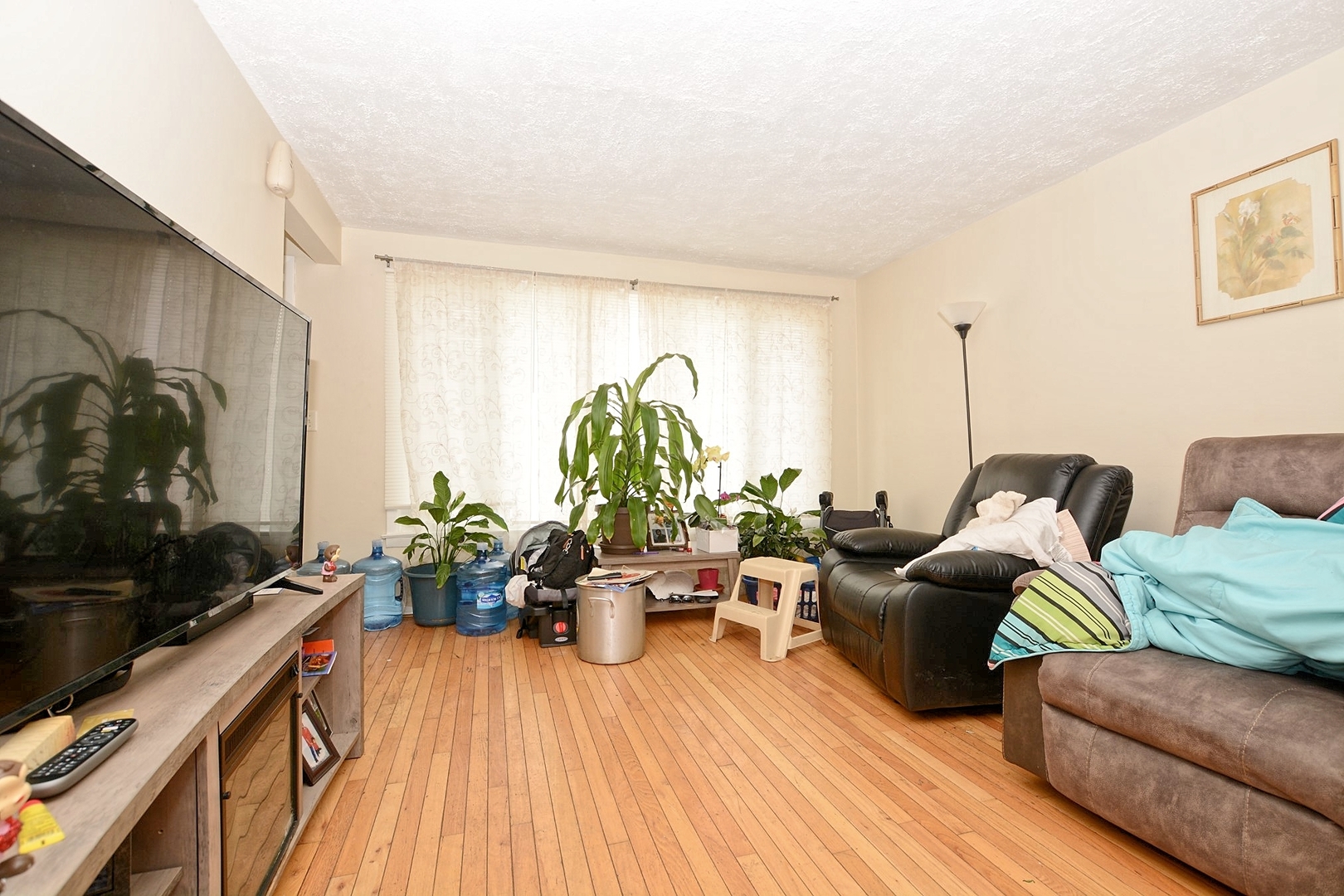 10114 South Malta Street Chicago, IL 60643 - Photo 4 of 13 a living room with furniture and a flat screen tv
