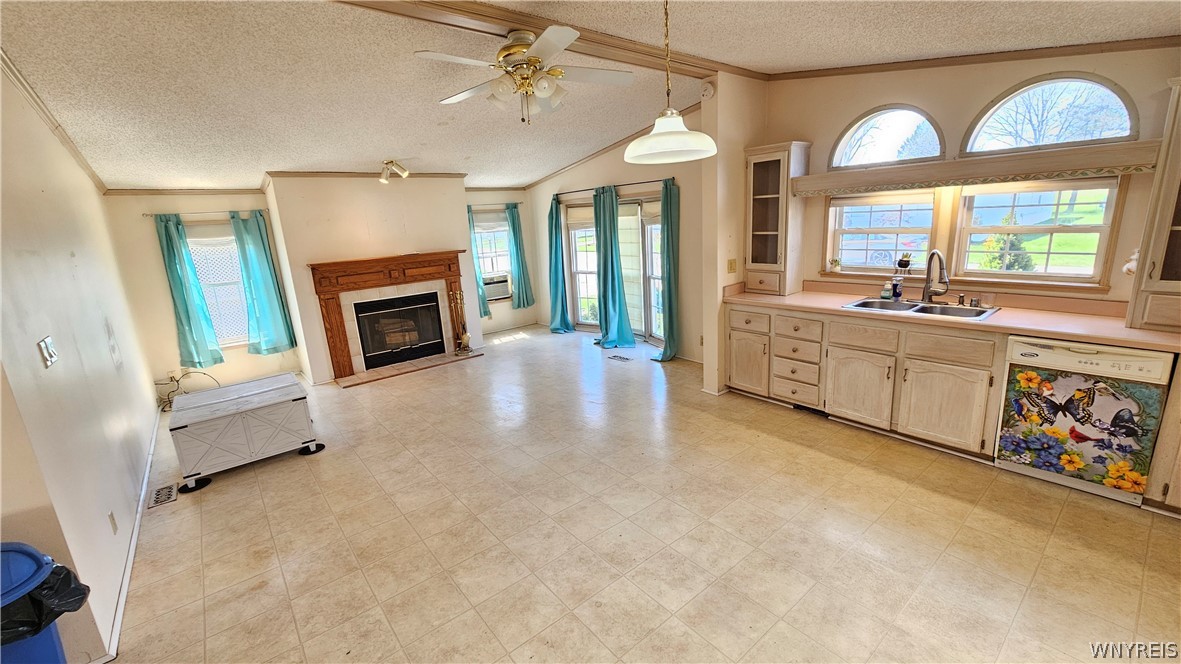 20 Calla Way Cheektowaga, NY 14043 - Photo 10 of 31 Large eat-in kitchen with fireplace