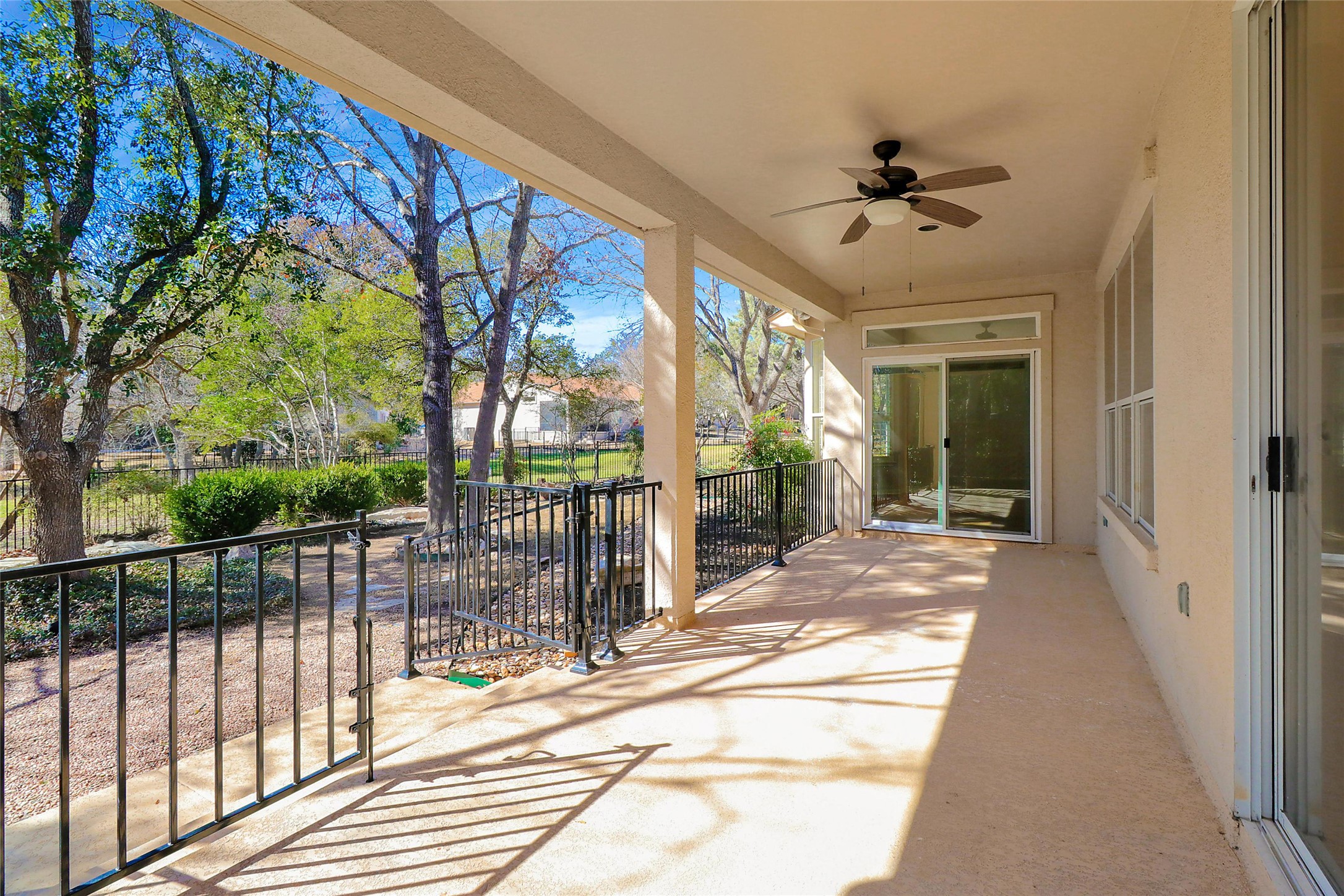 109 Sunflower Street Georgetown, TX 78633 - Photo 18 of 19 Large covered patio is perfect for entertaining.