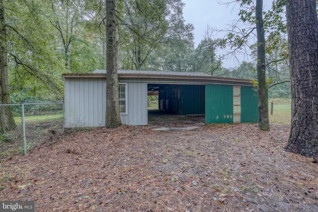 a house with a outdoor space