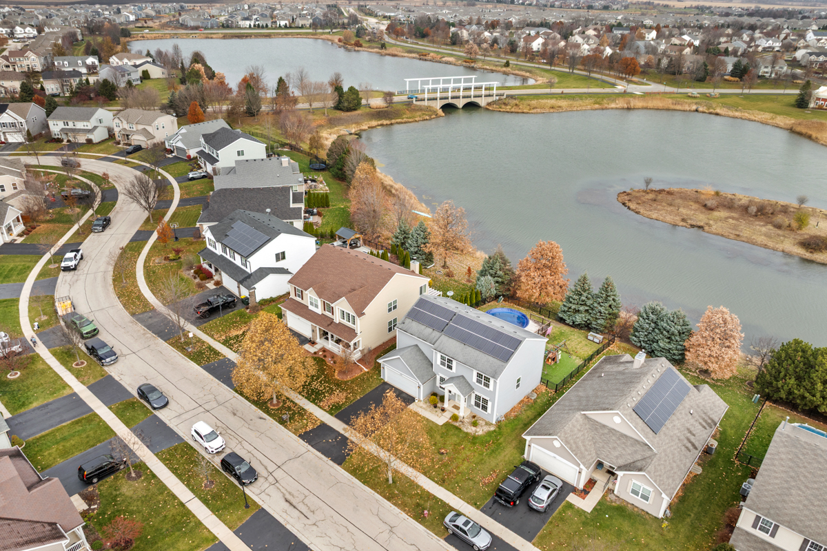 1157 Clearwater Drive Pingree Grove, IL 60140 - Photo 23 of 34 an aerial view of a house with outdoor space