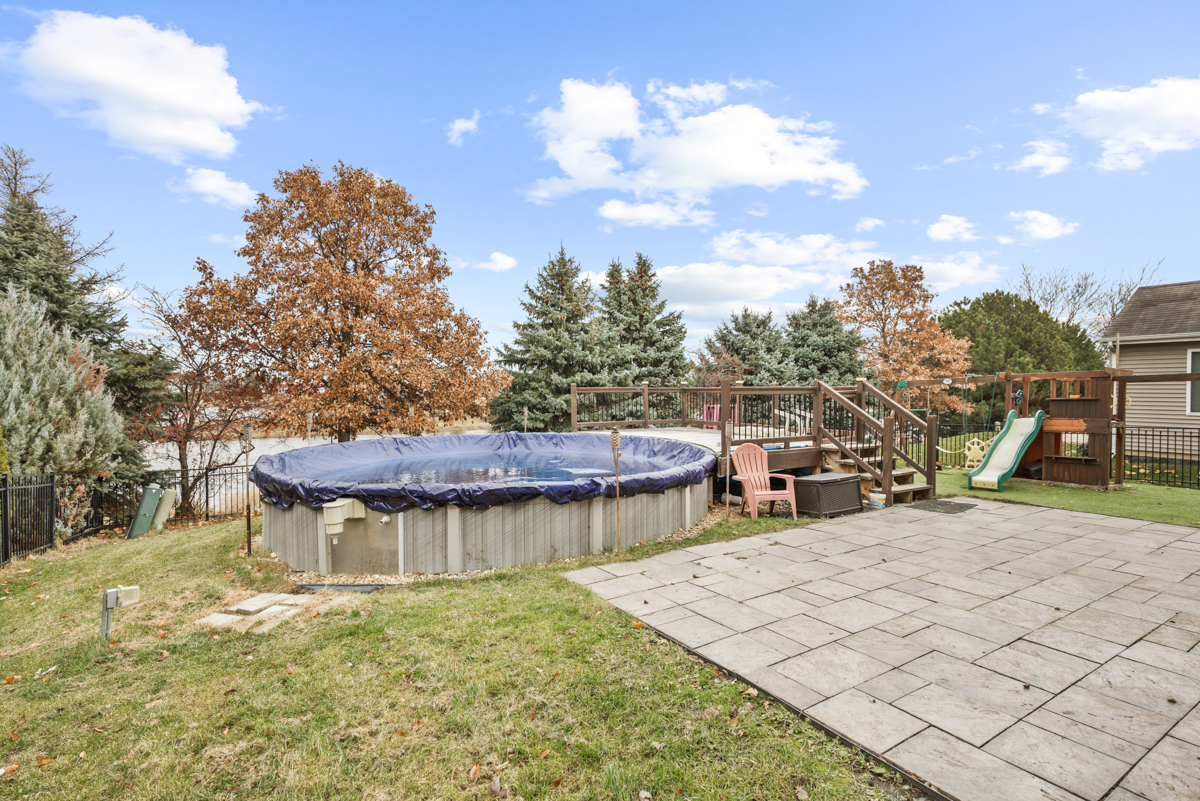 1157 Clearwater Drive Pingree Grove, IL 60140 - Photo 34 of 34 a view of a backyard with sitting area