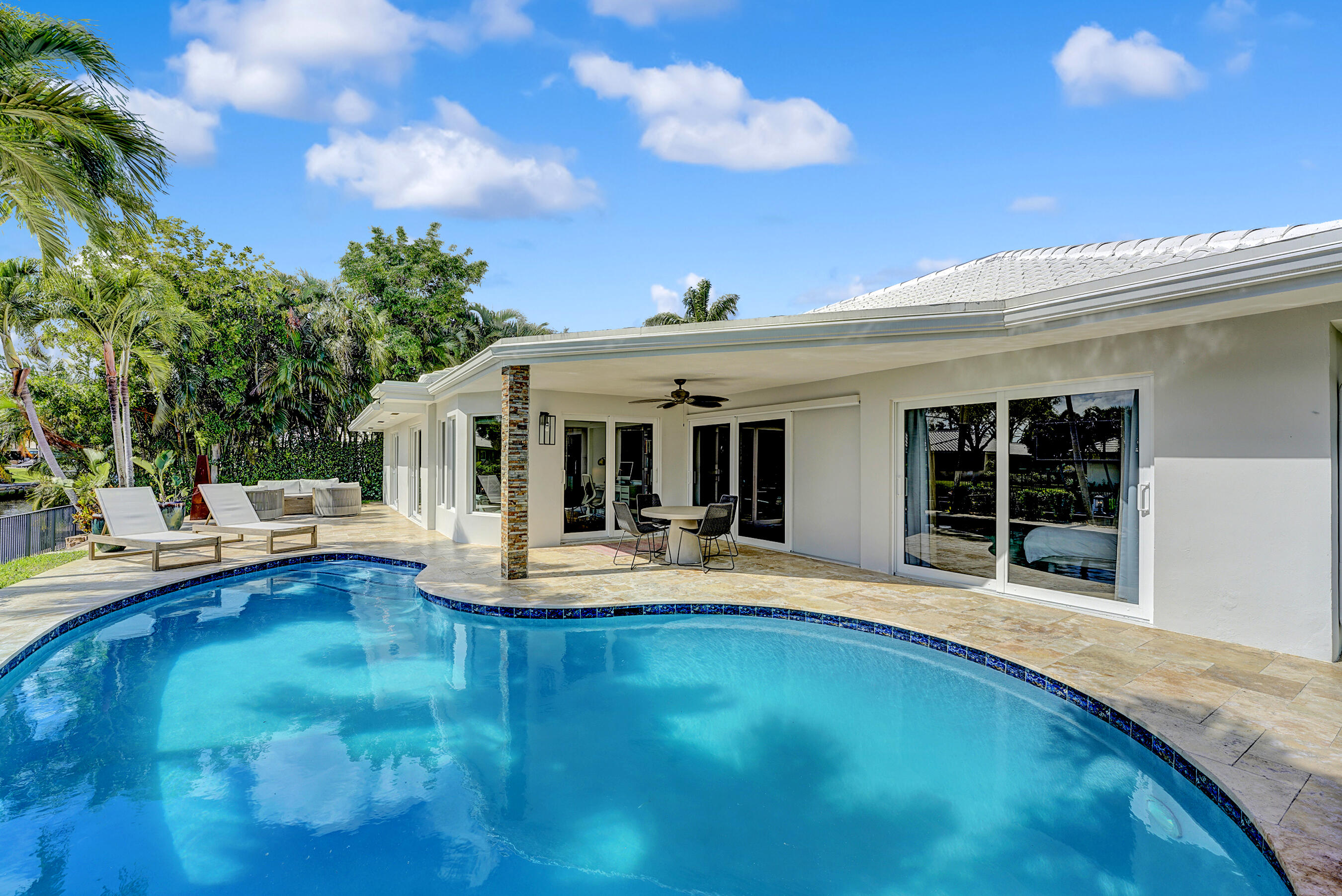 700 Holly Lane Boca Raton, FL 33486 - Photo 18 of 32 Beautiful Waterfront Pool