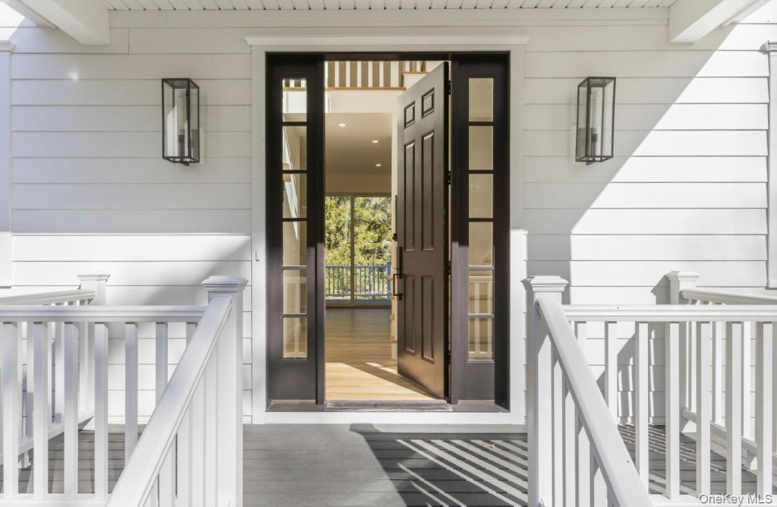 217 Greenwich Road Bedford, NY 10506 - Photo 2 of 45 Entrance - 8ft solid wood front door