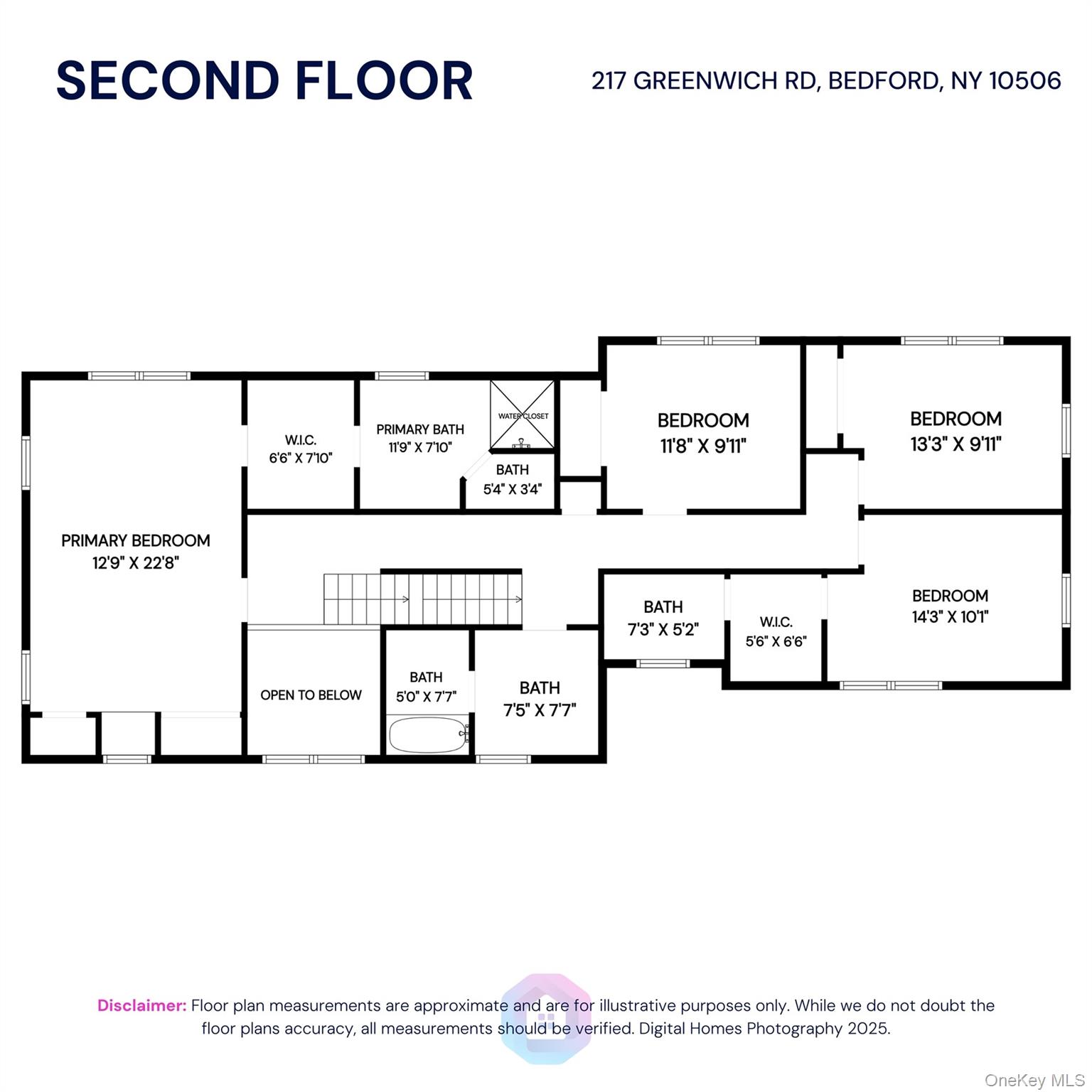 217 Greenwich Road Bedford, NY 10506 - Photo 43 of 45 2nd floor with 4 Bedrooms