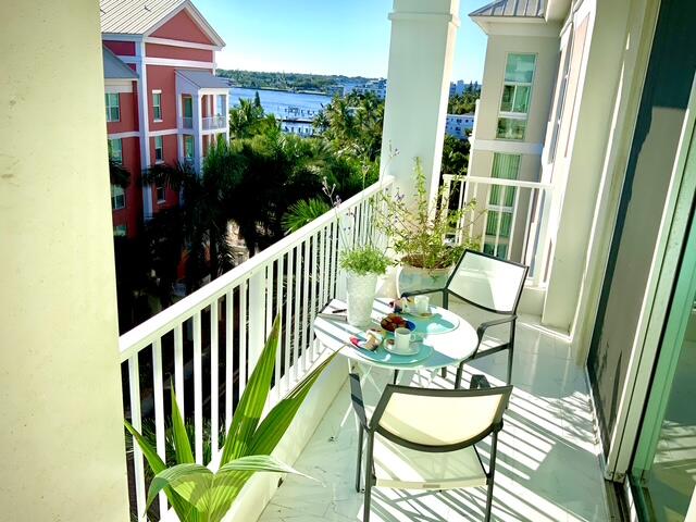 804 East Windward Way, Unit PH 21 Lantana, FL 33462 - Photo 29 of 46 a view of balcony with furniture