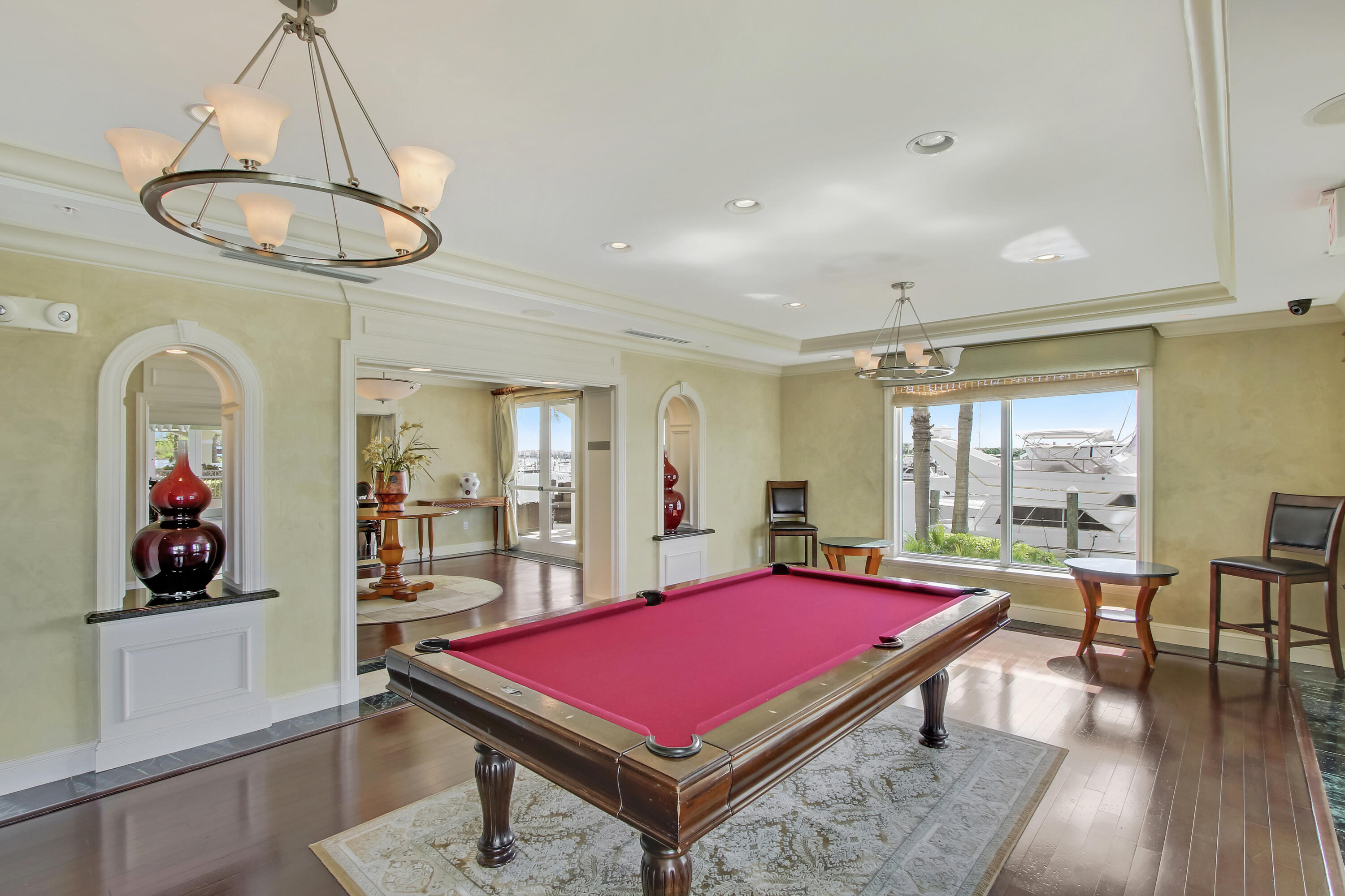 804 East Windward Way, Unit PH 21 Lantana, FL 33462 - Photo 39 of 46 a room with furniture pool table and windows