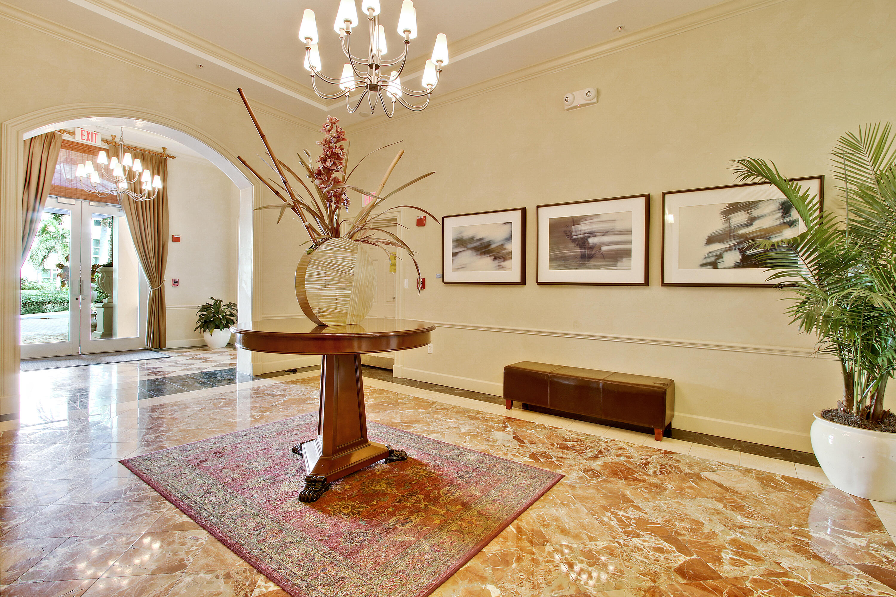 804 East Windward Way, Unit PH 21 Lantana, FL 33462 - Photo 44 of 46 a view of a lobby with furniture