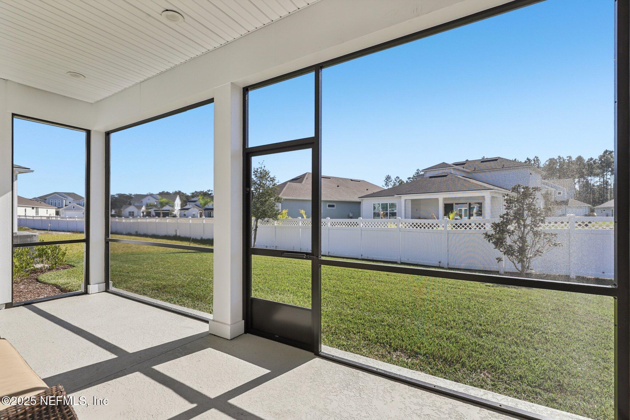112 Rose Bud Lane St. Augustine, FL 32092 - Photo 56 of 66 a view of an outdoor space and a yard