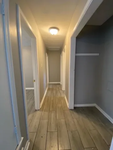 a view of a hallway