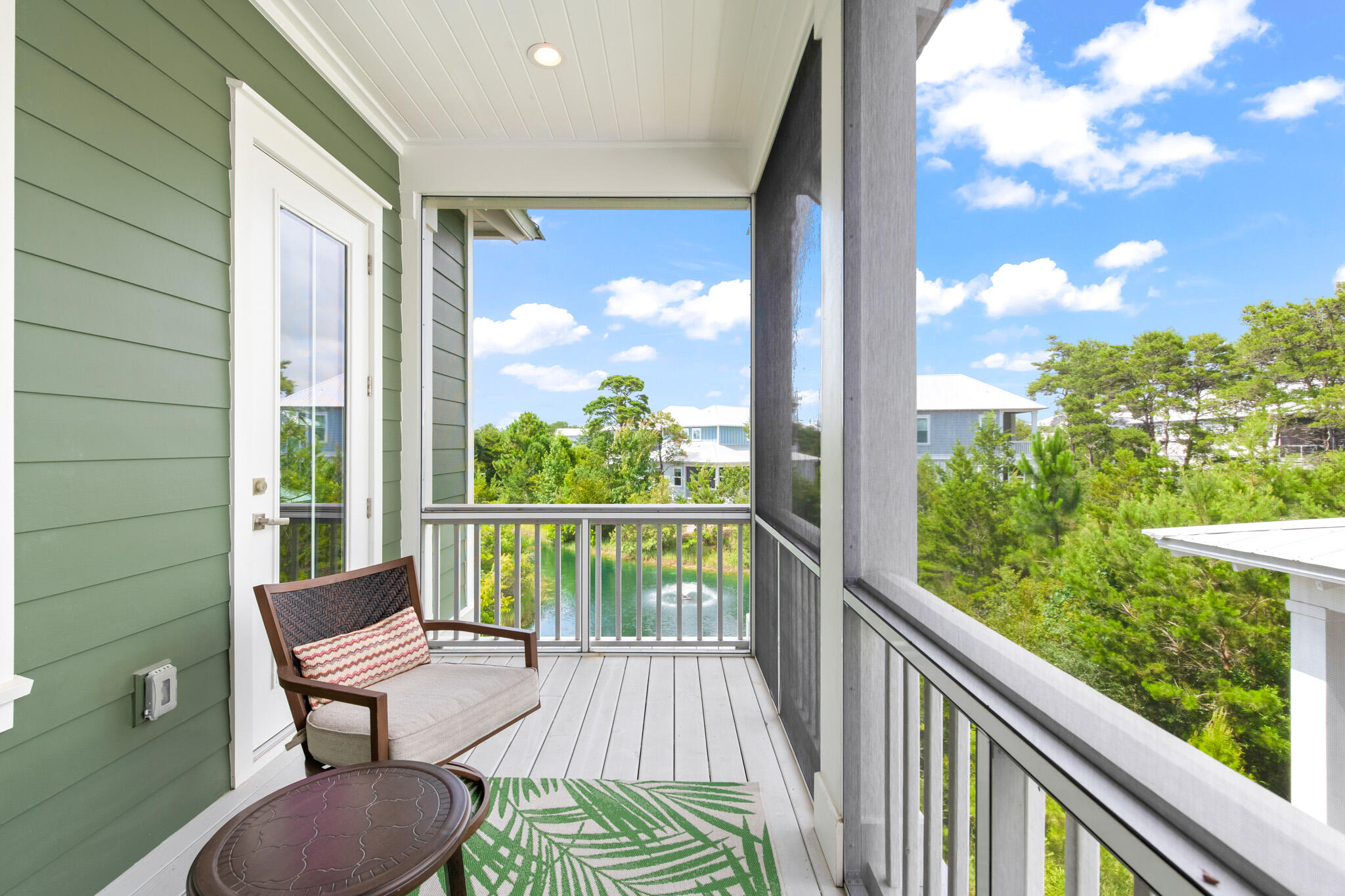 500 Gulfview Circle Santa Rosa Beach, FL 32459 - Photo 44 of 69 a view of a chair in a balcony