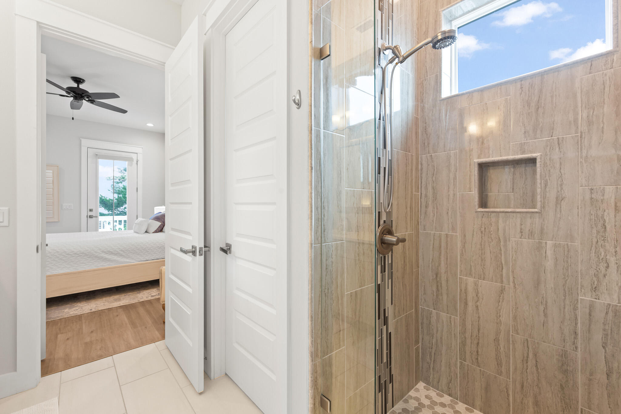 500 Gulfview Circle Santa Rosa Beach, FL 32459 - Photo 56 of 69 a bathroom with a shower and a tub