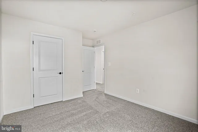 a view of empty room