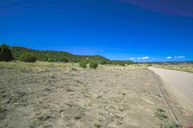 a view of a city with sunset view