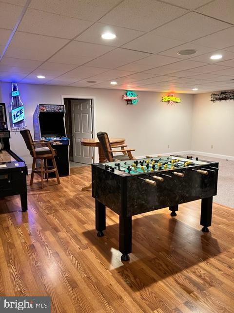 271 West Branch Road Oxford, PA 19363 - Photo 30 of 42 a room with table chairs and flat screen tv
